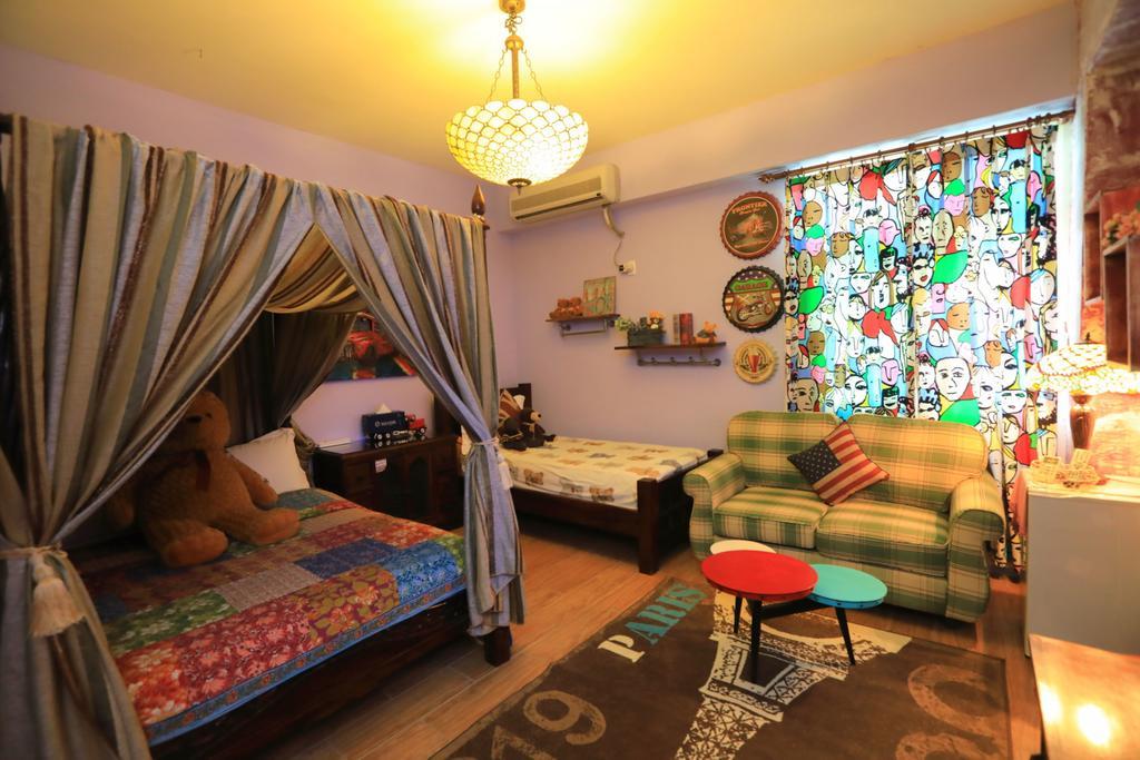 Bearbear Homestay Hualien stad Exteriör bild