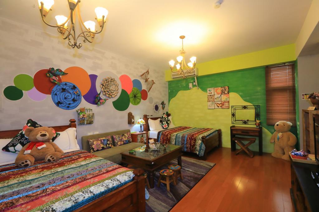 Bearbear Homestay Hualien stad Exteriör bild